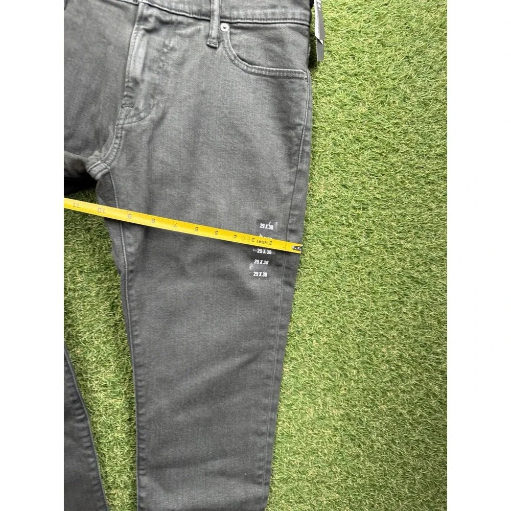 Abercrombie & Fitch Jeans Mens 29x30 Felix Super Slim Dark Green Denim Stretch